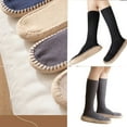 thumbnail image 2 of Winter Floor Socks Nonslip Bottom Knitted Long Tube Socks Slipper Stockings, 2 of 21