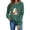 Green, variant on TKLPEHG Halloween Sweatshirts for Women Cute Guitar Ghost Graphic Fall Sweatshirt Fashion Crewneck Long Sleeve Casual Vintage Pullover (Gray,S)