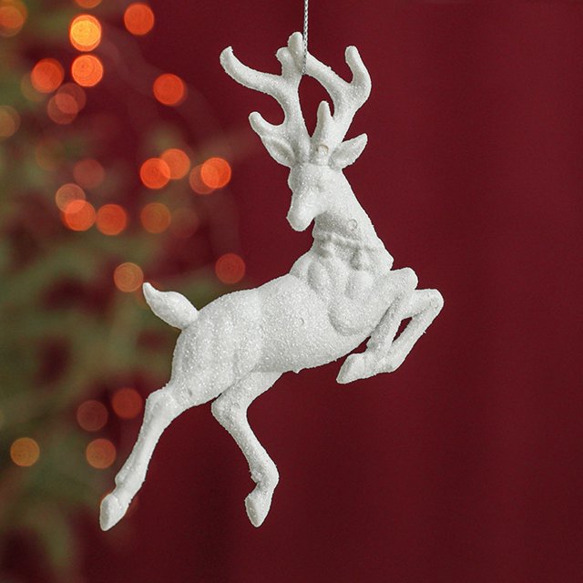 Home Decor Creative Crafts Christmas Tree Home Decoration Accessories Snowflake Angel Winges Elks Pendant Ornament