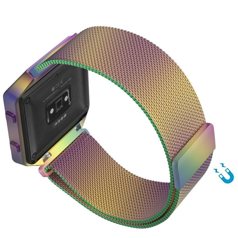 GoldCherry for Fitbit Blaze Accessory Band oitom Frame housing milanese Loop stailess Steel Band for Fitbit Blaze Smart Watch Fitness Band Multi Color Walmart