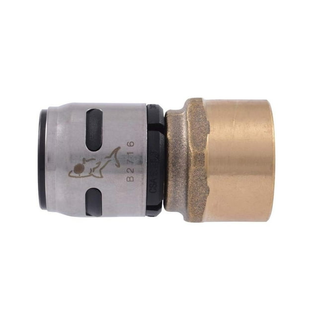 Conexión para manguera SharkBite FM CNCTR EVOPEX 3/4 pulgadas x 3/4 pulgadas