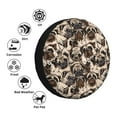 thumbnail image 4 of Susaid Pug Print Tire Covers,Waterproof Anti-UV Snow Sun Rain Tire Covers for RV,Truck, SUV, Trailer, Camper-15 inch, 4 of 6