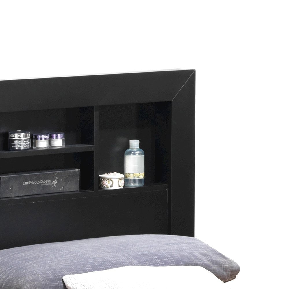 Glory Furniture Burlington Twin Storage Bed in Black