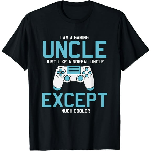 Gamer Uncle, Funny Gaming Gifts for Uncles, Video Gamer T-Shirt