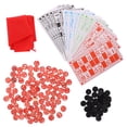 thumbnail image 1 of 1 juego de bingo de entrenamiento lógico, juego de bingo de madera con piezas y tarjetas numéricas, juego de mesa, 1 of 7