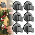 thumbnail image 2 of Xwjun Adhesive Hooks Wreath Holder 6Pcs Adhesive Wall Hooks For Hanging Heavy Duty, Christmas Halloween Fall Wreath Door Hanger Door Hanger For Wreath Wall Hooks Wreath Hangers For Front Door, 2 of 8