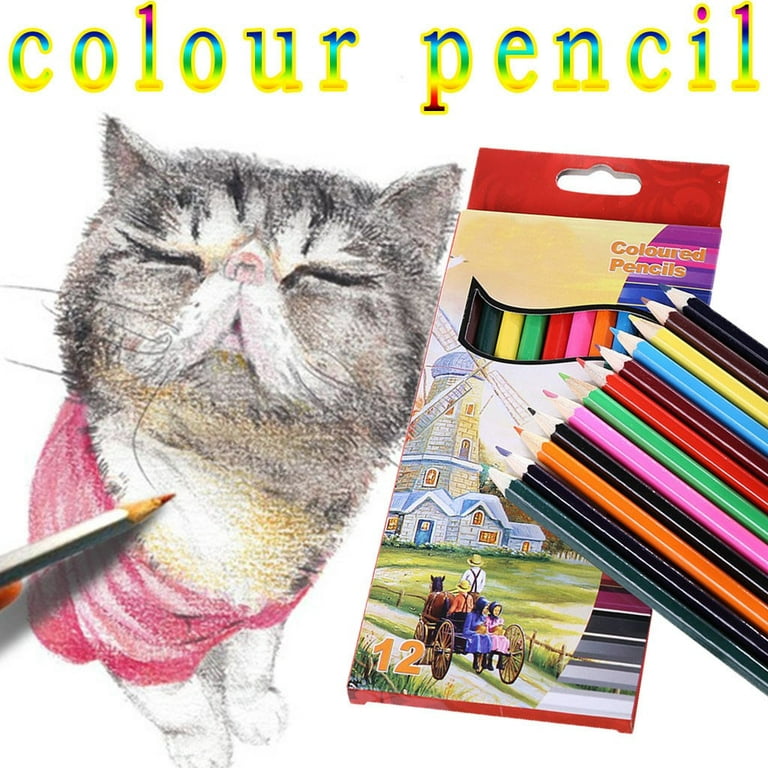 Ploknplq Back to School Supplies Colored Pencils Sketching Kit Set Teens Art Beginner Sketch Drawing for Artists Supplies Adults Office & Stationery