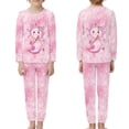 thumbnail image 3 of DISNIMO Cherry Blossom Axolotl Pajamas for Girls Pj Sets Size 9-10 Pajama Set 2 Pack Long Sleeve Pajamas Kids Fall Pjs Kids Girls Kids Sleepwear Girls Crewneck Pj Set Kids, 3 of 7