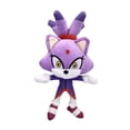 thumbnail image 2 of Muñeco de gato morado de peluche de 32 cm, juguete de dibujos animados para niños y niñas, regalo de cumpleaños y Navidad, 2 of 12