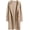 Apricot, variant on Women's Woolen Coat With Pockets Autumn And Winter Temperament Slim Fit Mid Length Jacket Comfortable Casual Lapel Coats