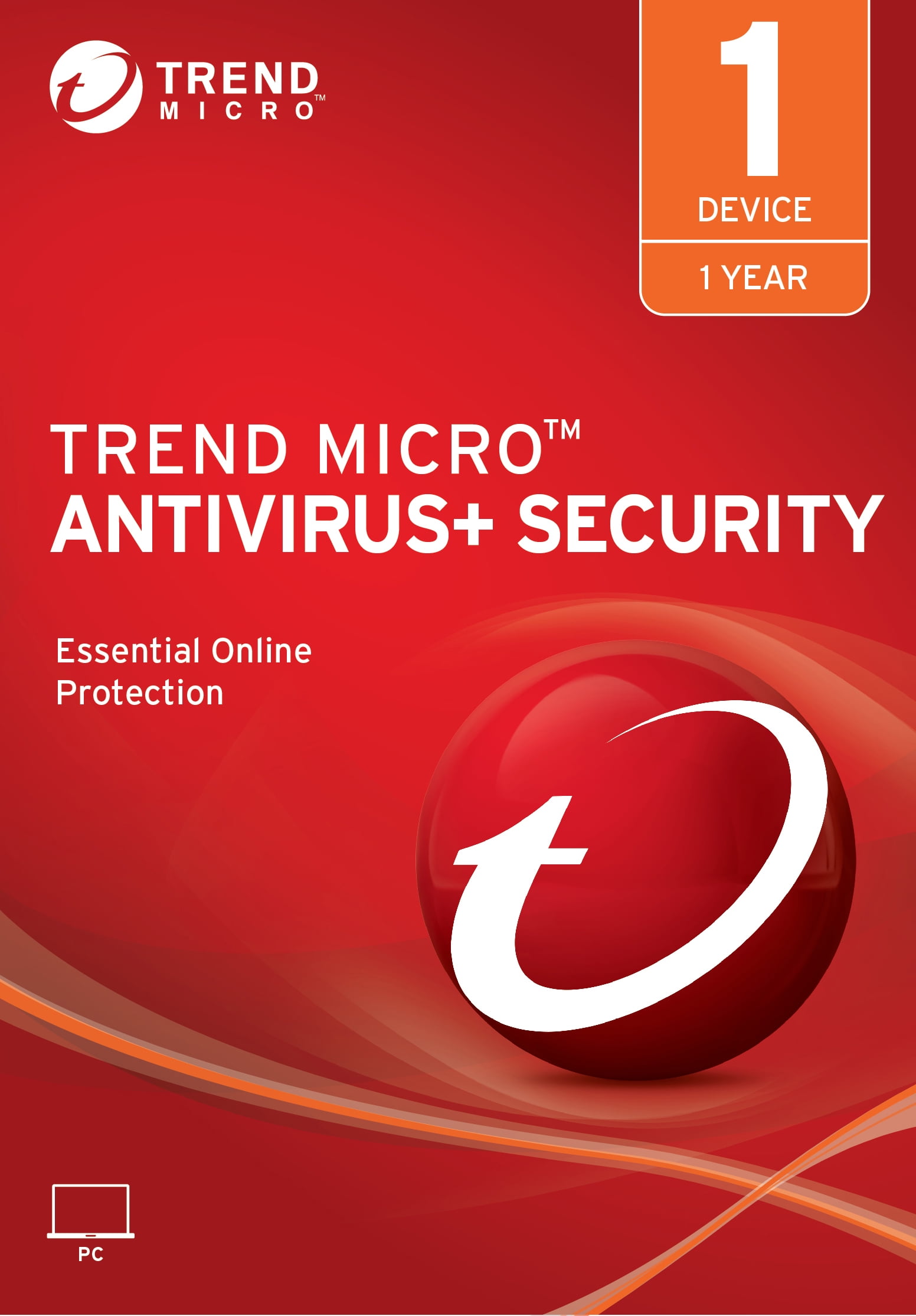Trend Micro Antivirus 1 User, 1 Year Subscription [Digital Download]