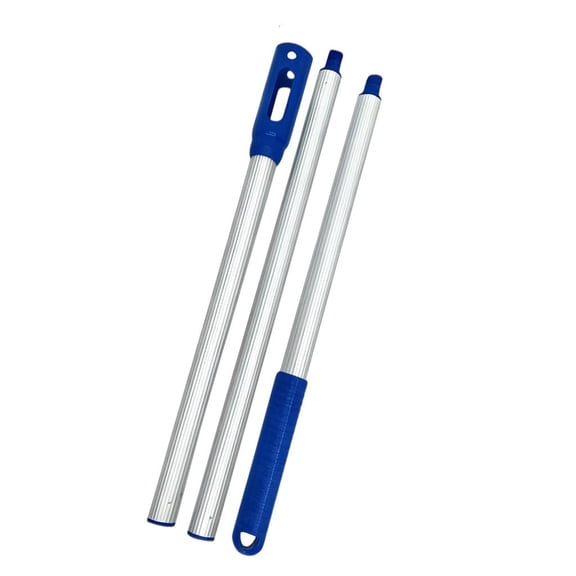 MOMOJIA 3 Section 4 Section Aluminum Telescopic Poles for Swimming Pool Leaf Net Cleaning