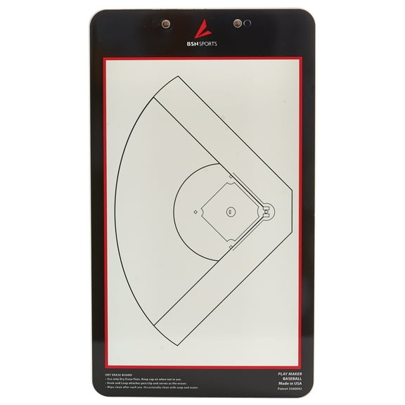 Double Sided Baseball Coach's Board