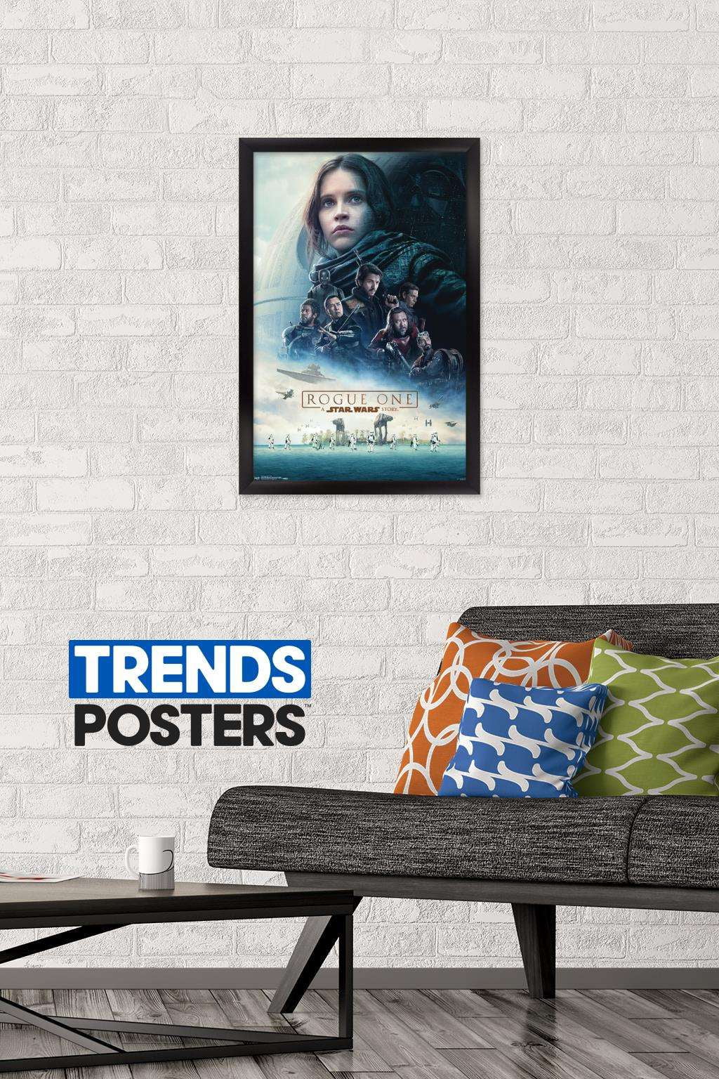Star Wars: Rogue One - Unit Wall Poster, 14.725" x 22.375", Framed