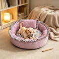 thumbnail image 6 of Dmlowu Cozy Dog Bed for Medium Size Dogs, Warm Soft Cat Bed with Thickened Cushion, Round Donut Sleeping Dog Beds for Indoor Outdoor, Machine Washable, 6 of 6