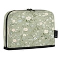 thumbnail image 2 of Vertical Pencil Case Pencil Bag Pencil Cases Large Capacity Storage Pencil Box Paintbrush Box Office Supplies Box Green Flower, 2 of 7
