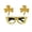 Gold, variant on St. Day Glasses Glasses Irish Festival Party Glasses Quay for Women compatible with Polarized