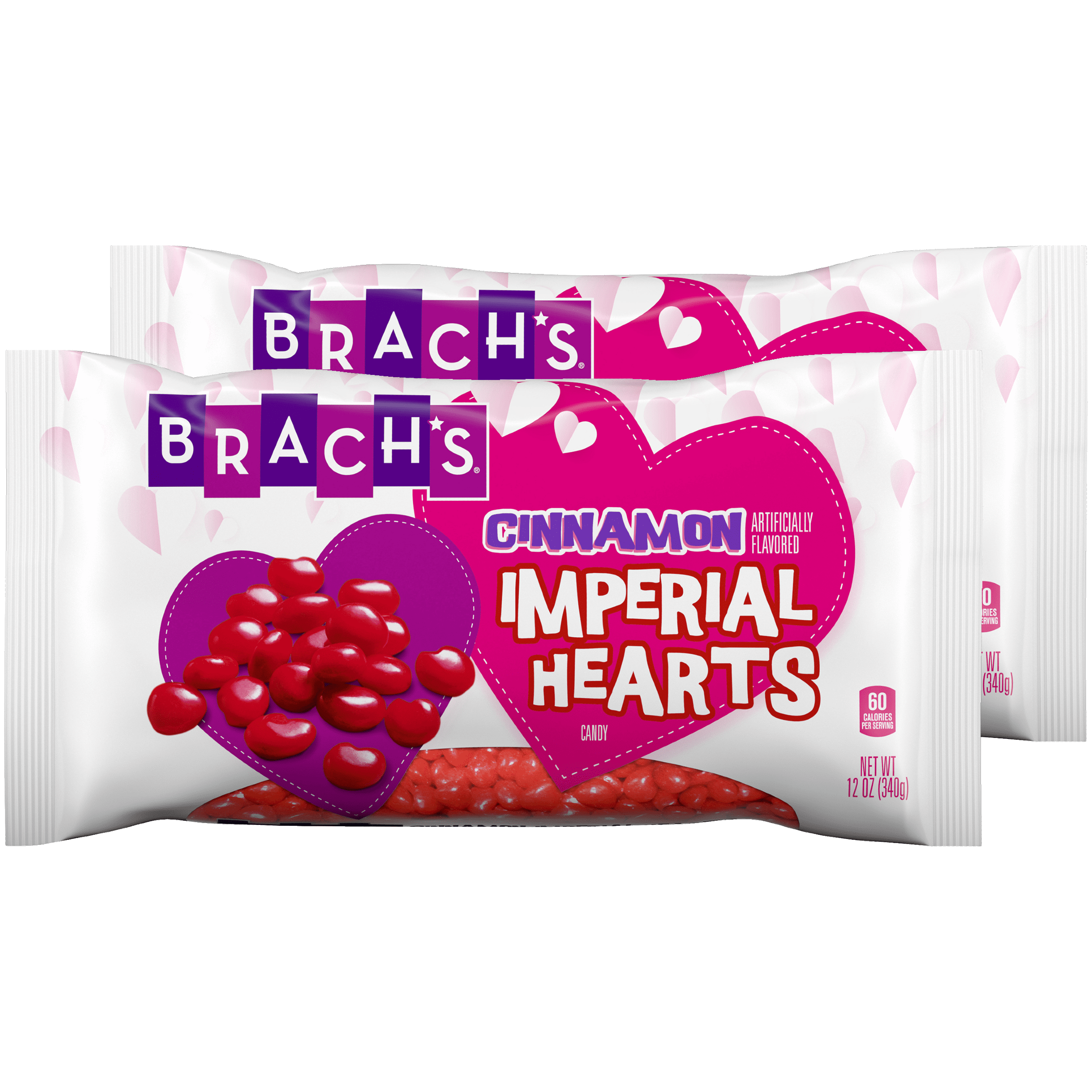 Brach’s Cinnamon Imperial Hearts 12oz. Bag
