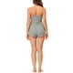 thumbnail image 3 of Conjuntos de pijama para mujer INSPIRE CHIC, camisetas de punto con pantalones cortos, 2 piezas, ropa de dormir XL gris, 3 of 6