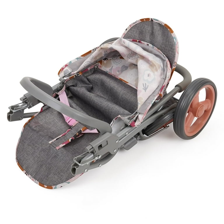 509 Crew: Melange Flora - Mabelle Duo Twin Doll Stroller