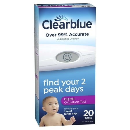 Clearblue Digital Ovulation Predictor Kit, 20 Digital Ovulation Tests