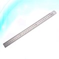 thumbnail image 3 of Shisuyan Stainless Steel Metal Ruler Straight Ruler Measurement Double Sided for Sewing Foot Sewing School Stationery (Silver), 3 of 8