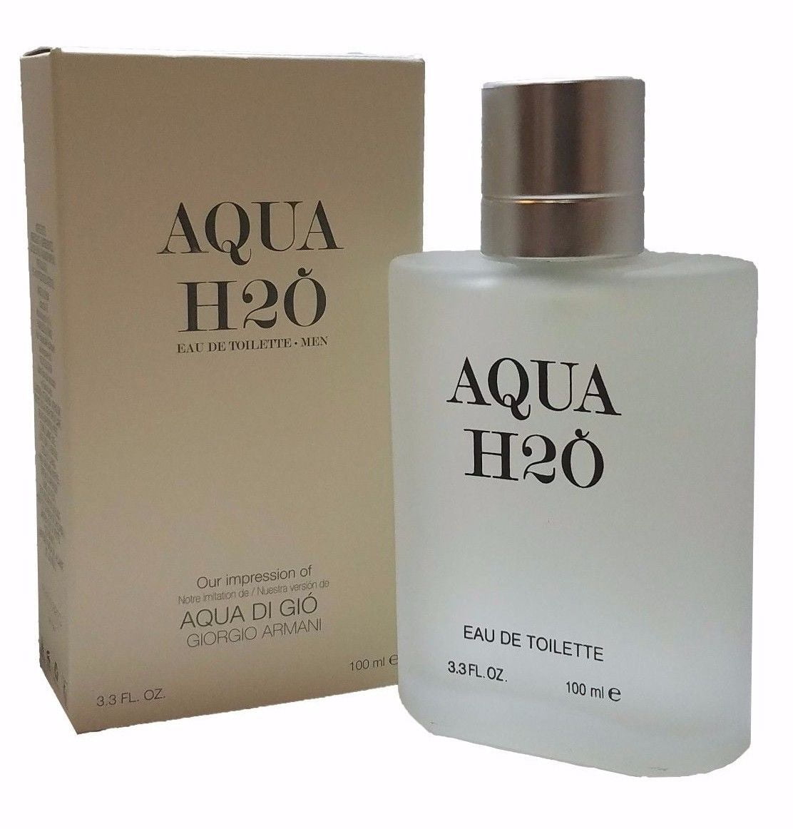 Aqua H2O EDT 3.3oz - Walmart.com 