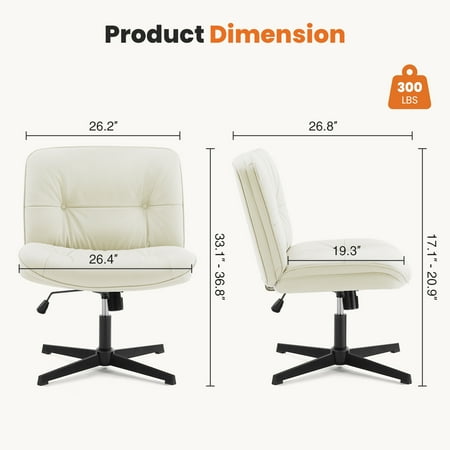 liferecord armless office chair wide product