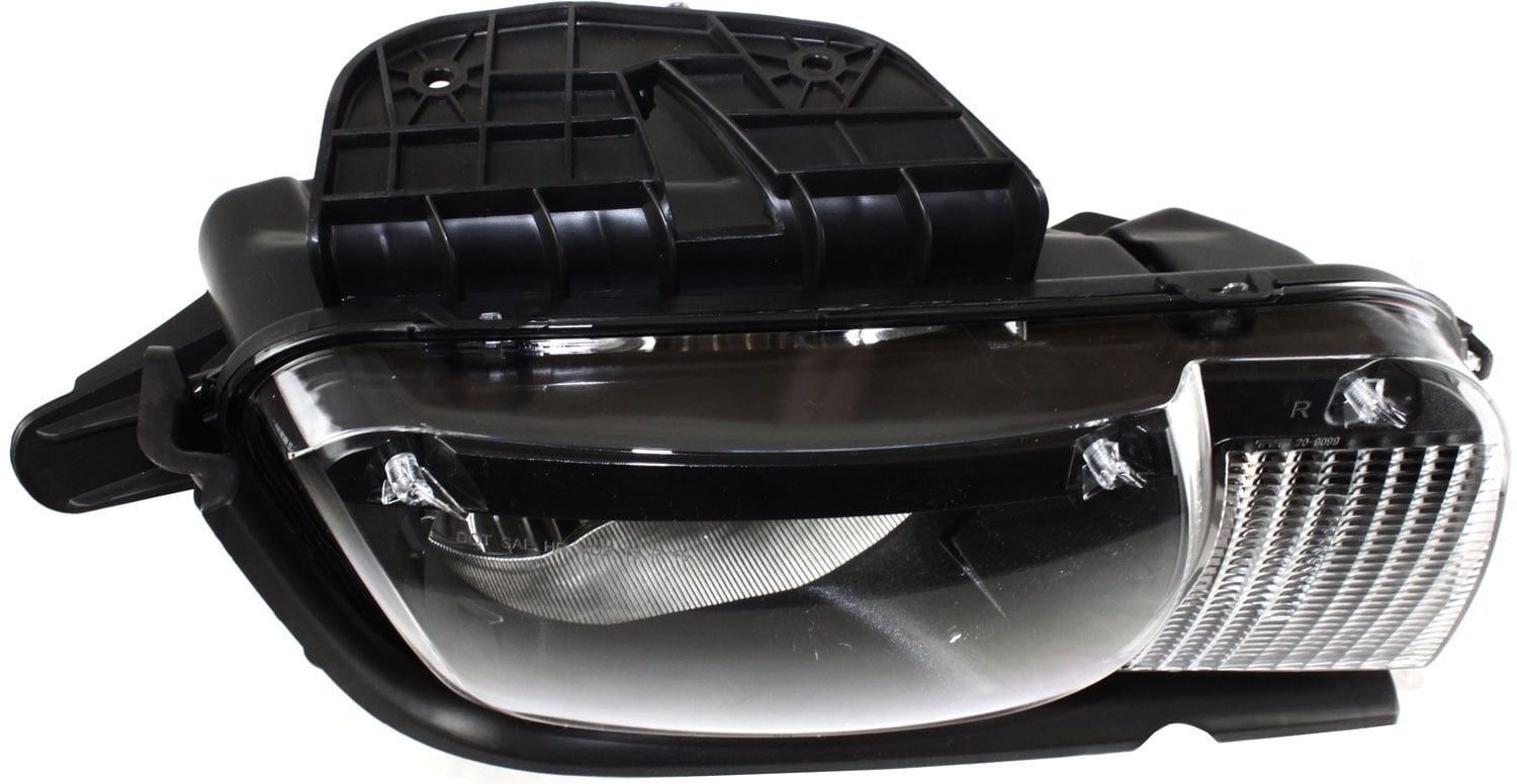 Headlight Compatible With 2010-2013 Chevrolet Camaro Right Passenger Halogen With bulb(s)
