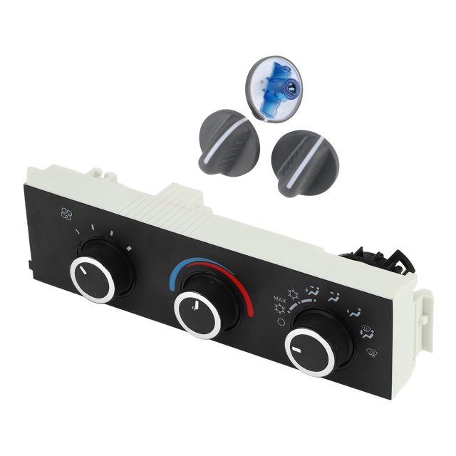 Panel de Control de Clima de Calefacción y Aire Acondicionado Unique Bargains para Chevrolet Astro Módulo de Control de Clima de Calefacción y Aire Acondicionado Frontal de 17 Pines 1 Juego