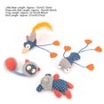 thumbnail image 4 of Juguete De Peluche Para Gatos, Juguete Suave Para Gatos De Rana, Juguete Para Mascotas Para Gatos Cergrey Plush Cat Toy, 4 of 8