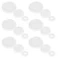 thumbnail image 2 of KAKOWELY earring backing 30pcs Earring Backs For Droopy Ears Clear Earring Backs Earring Backings For Droopy Ears Heavy Earring Support Backs Clear Earring Backs, 2 of 5