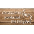 thumbnail image 2 of Boyer, Susie 24x14 White Modern Wood Framed Museum Art Print Titled - Cooking with Love, 2 of 4