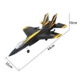 thumbnail image 2 of Avión de ala fija Hugo 2.4G telemando F35 32cm, 2 of 8