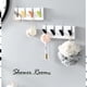 thumbnail image 3 of Bewildely Colgador de pared para almacenamiento de Piano, gancho para bufanda, monedero, soporte decorativo para organización, puerta trasera, Almacenamiento y organización del hogar Vistoso, 3 of 6