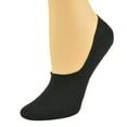 thumbnail image 3 of Sierra Socks Performance Combed Cotton Invisible Socks with Silicone 3 pair pack W11139L, 3 of 4