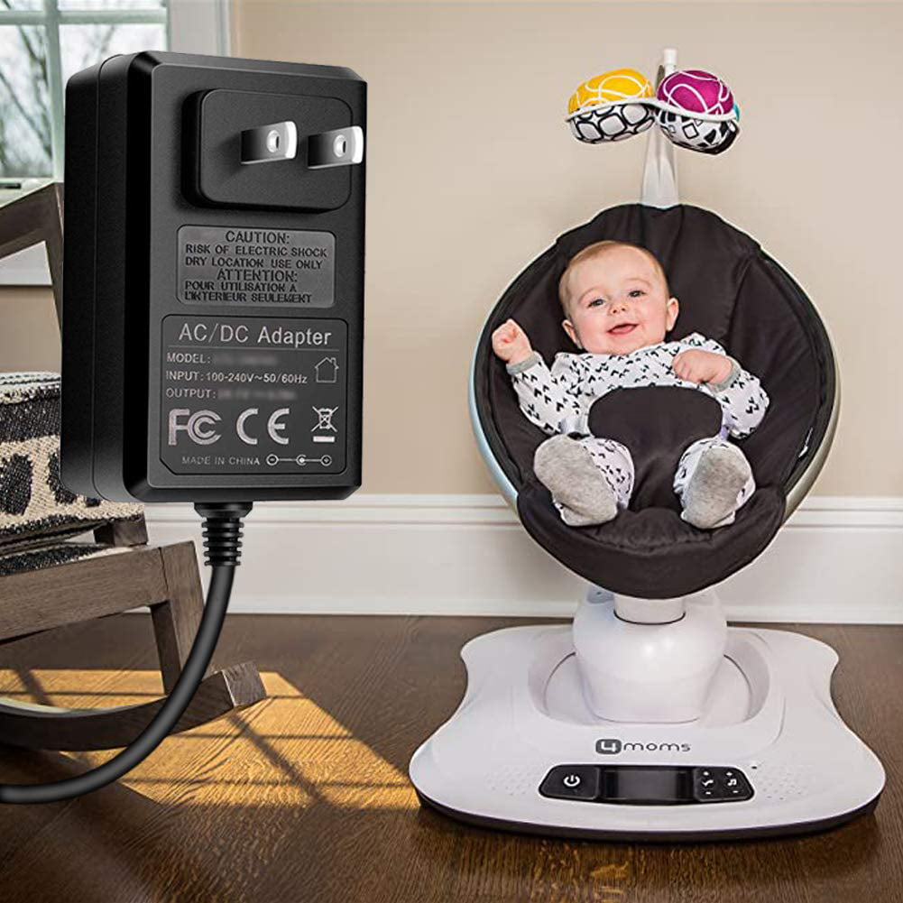 rockaRoo OH-1048B1203000U/OH-1048B1203000-U TAIFU AC Adapter for Mamaroo Models Baby Swing Power Cord Compatible with 4moms mamaRoo 4 Infant Seat 2015 mamaRoo Infant Seat 
