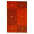 thumbnail image 1 of Lifestyles LS-RJ5 5 x 8 ft. Kavera 100 Percent Long Fiber Wool Hand Made Rug- Red & Purple, 1 of 1