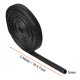thumbnail image 2 of Uxcell 16.4Ft-5mm Alta TEMP Aislante de Manguito de Fibra de Silicona Protectores de Cable Negro, 2 of 5