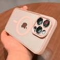 thumbnail image 1 of Luxury Clear For Magsafe Case For iPhone 14 13 12 11 15 Pro Max Plus Cases Magnetic Wireless Charge Translucent Shockproof Cover, 1 of 7