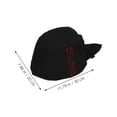 thumbnail image 2 of OULII 12Ud Gorras Para Cocineros Negros Ajustables Y Transpirables Para Uso En Catering Y Restaurantes, 2 of 8