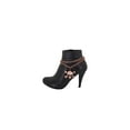 thumbnail image 6 of Women Rose Gold Metal Boot Chain Bracelet Shoe Skeleton Skull Charm, 6 of 12
