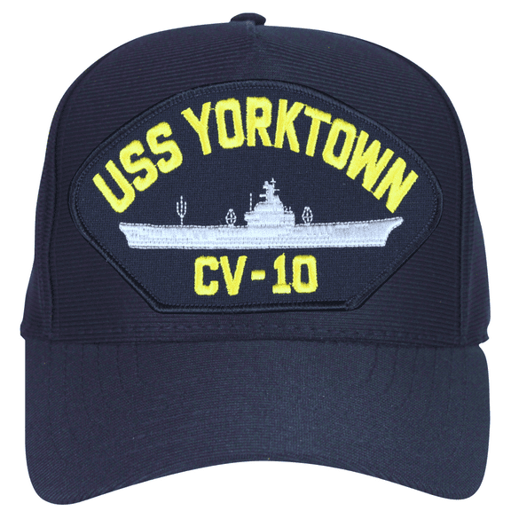 USS Yorktown CV-10 Ships Ball Cap
