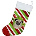thumbnail image 2 of Christmas Snowflakes Pug Christmas Stocking, 2 of 2