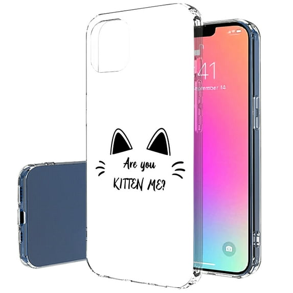 TalkingCase Slim Phone Case Compatible for Apple iPhone 14 Pro Max, Kitten Me Print, Lightweight, Flexible, Soft, Printed in USA