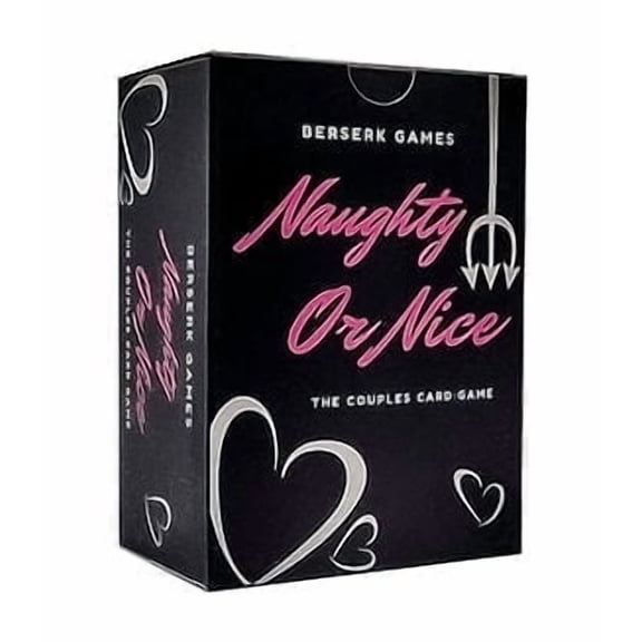 Naughty or Nice - The 4 in 1 Couples Card Game – Conversation Starters, Valentine’s Day, Gifts