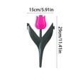 thumbnail image 3 of Nkmbld Decorative Garden Fence, Lightweight Tulips Picket Fence Edging, Decorative Garden Edging Border for Outdoor Flower Bed, Yard, Lawn, 3 of 8