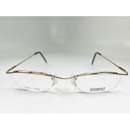 New Alternatives by Europa Medium Gold MORGAN C03 Eyeglasses 46/18/135