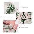 thumbnail image 5 of Ckdifva Christmas Trees and Snow Yoga Pants with Pockets for Women Workout Athletic Yoga Leggings, 5 of 7