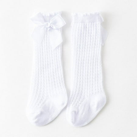 

Melario 2023 New Autumn Girls Baby Sweet Socks Fashion Big Bow Cute Mesh Socks Kids Girl Princess Knee High Socks Leg Warmers